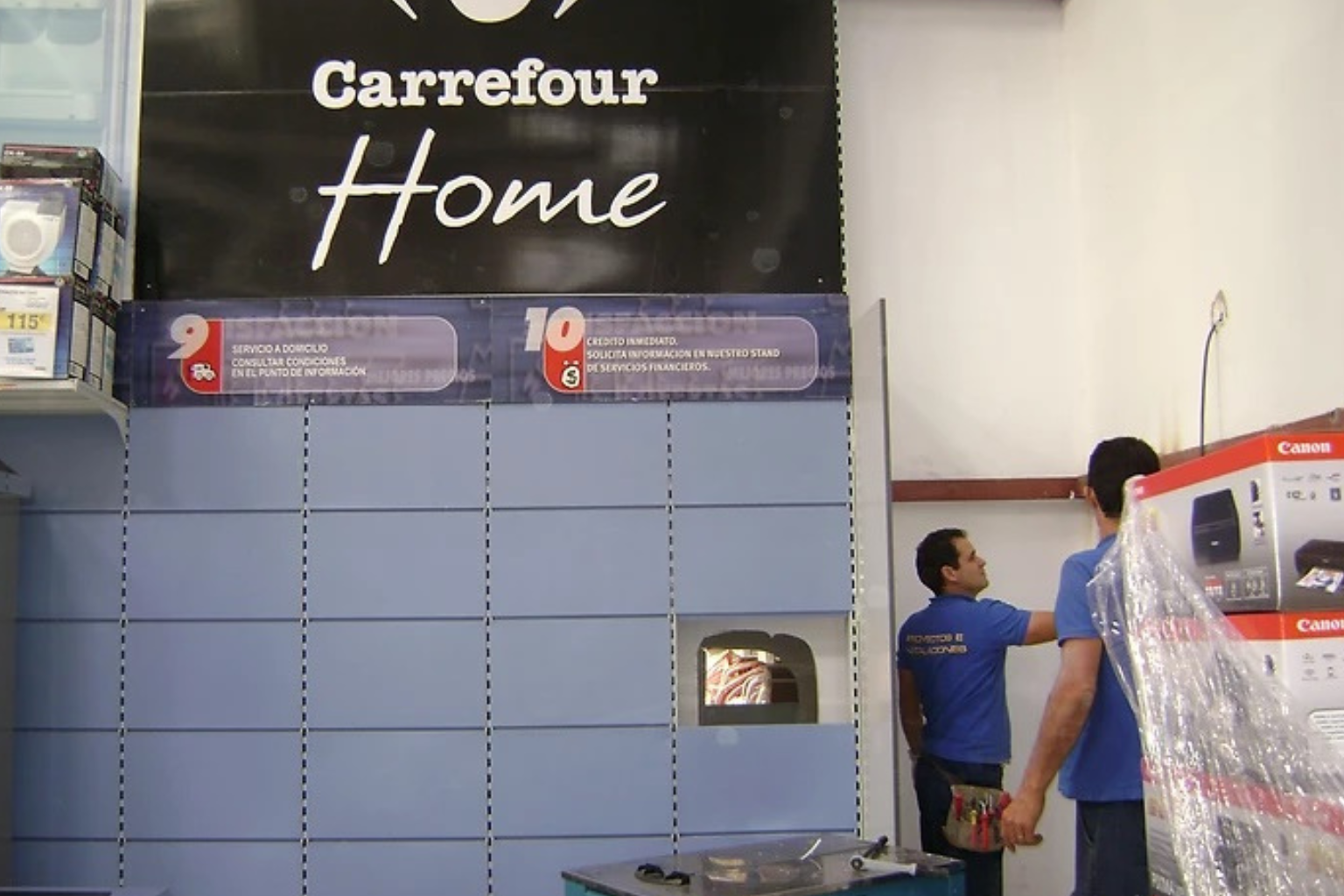 Reforma y obra civil en Carrefour Gran Canaria