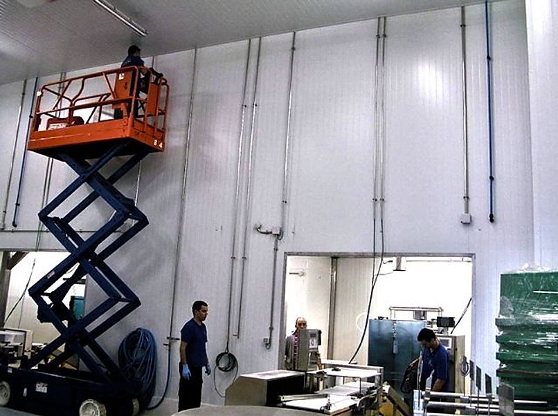 Montaje de instalaciones eléctricas industriales en Florette