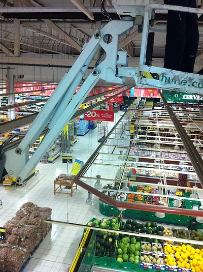 Reforma de hipermercado Carrefour en Gran Canaria