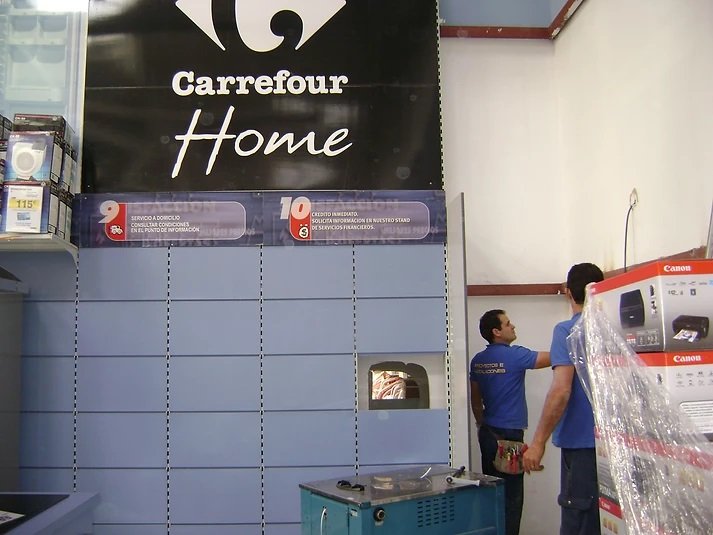 Adecuación interior de Carrefour en Gran Canaria