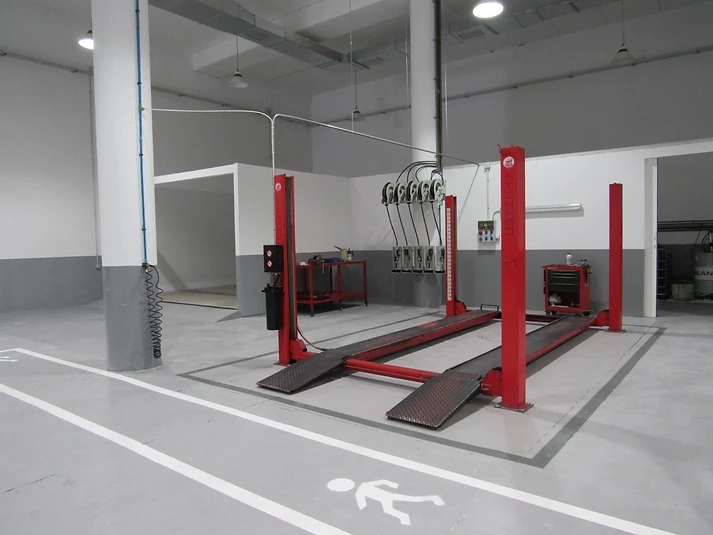 Instalaciones y obra civil en taller KIA Gran Canaria
