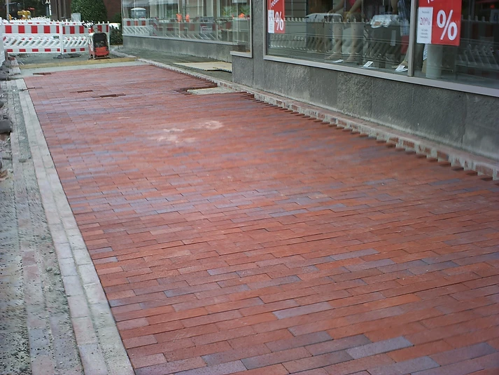 Pavimentación urbana ejecutada en Lilienthal